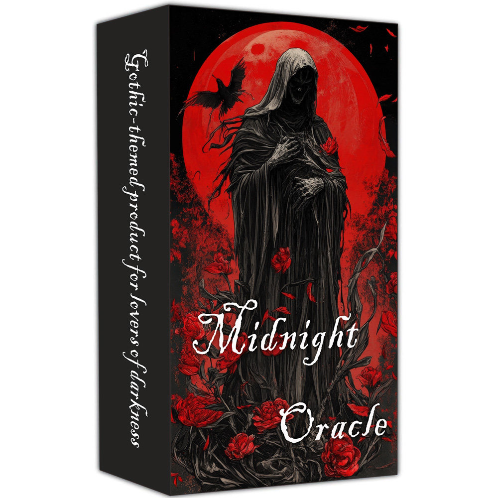 原创 午夜神谕卡Midnight Oracle天地盖12X7CM 50张 英文卡牌游戏