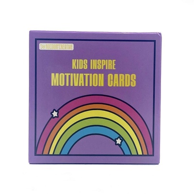 儿童卡通激励卡片Kid Inspire Motivation Cards 英文名言卡