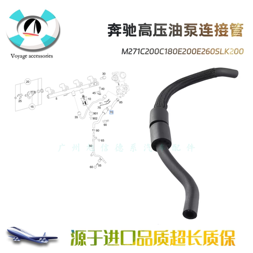 M271C200C180高压油泵燃油管