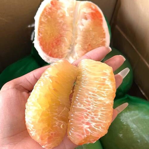 泰国进口翡翠柚金柚肉嫩多汁新鲜当季时令水果蜜柚柚子好吃大包邮