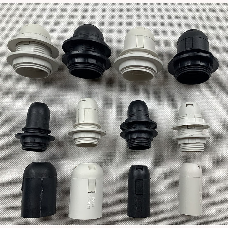 展示半嵌入式双环全牙光身灯头