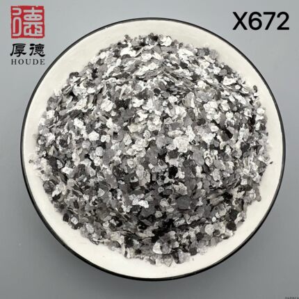 出口级环氧地坪树脂片彩片 添加染色超薄云母片黑白灰樱花红散花