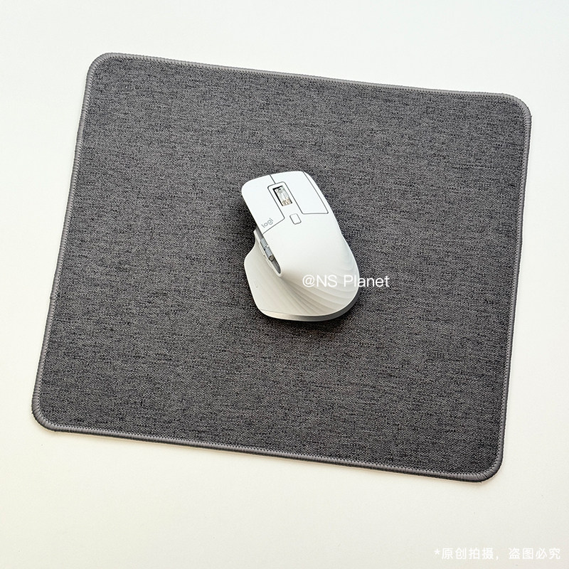 NS Planet棉麻布面鼠标垫小号电竞游戏降噪办公电脑桌垫定制尺寸