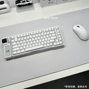 NS桌面鼠标垫超大号细布面简约纯色高级感办公桌垫子加厚防滑桌垫