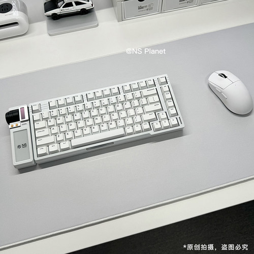 NS鼠标垫超大号布面纯色加厚桌垫