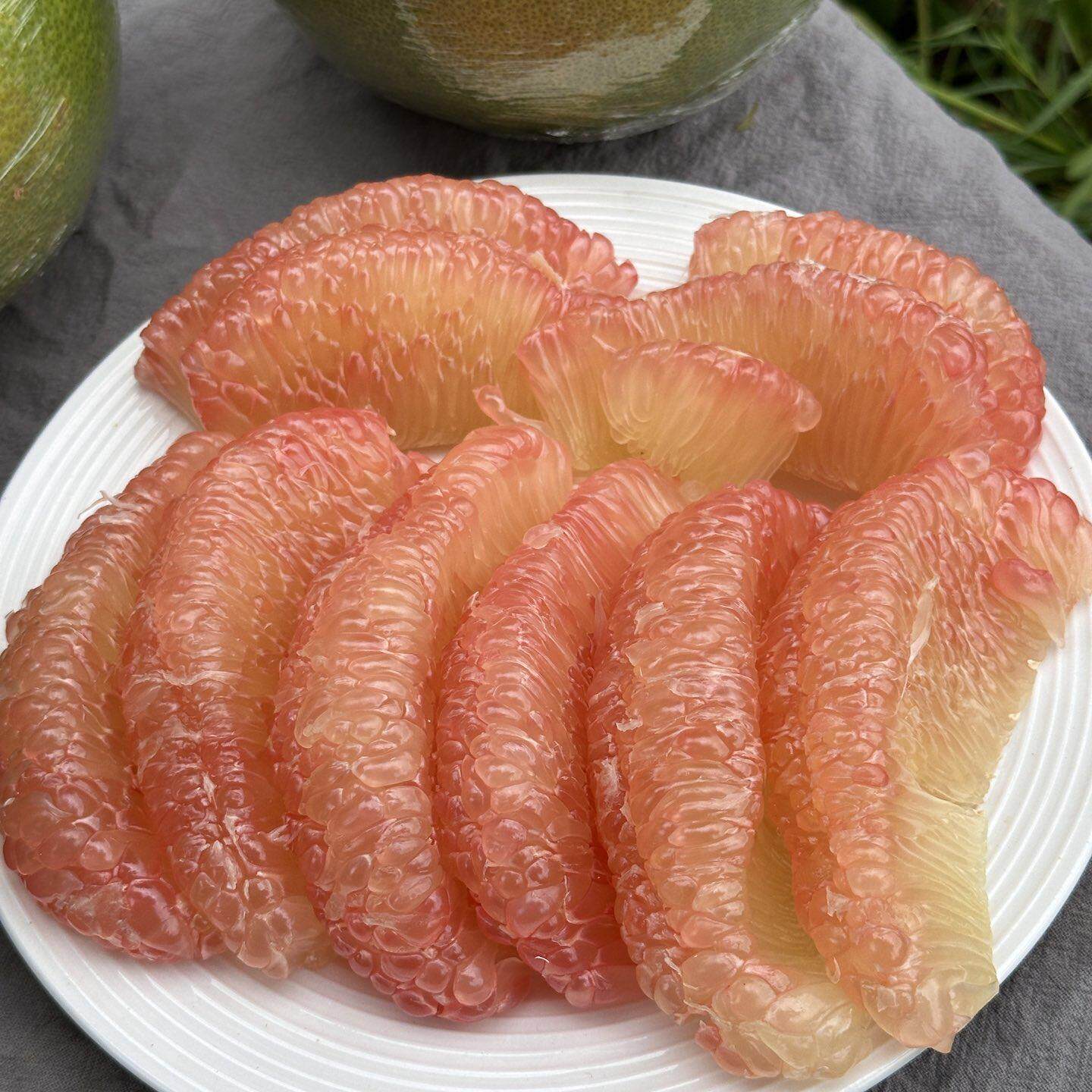 越南翡翠红心柚无籽香甜脆口水足爆汁新鲜水果当季现货速发孕妇果