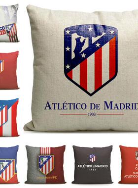 新款马竞球迷抱枕马德里竞技俱乐部纪念品靠枕欧冠西甲周边枕头礼