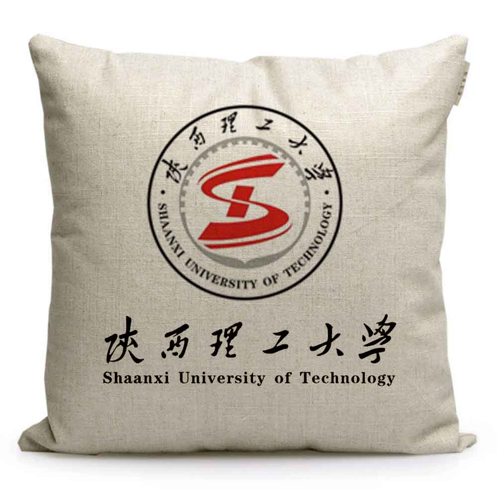 陕西理工大学周边纪念品定制礼品学生座椅靠垫靠枕沙发抱枕靠背