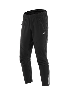 LAPLACE骑行裤男秋冬季防风自行车长裤户外抓绒保暖透气运动裤