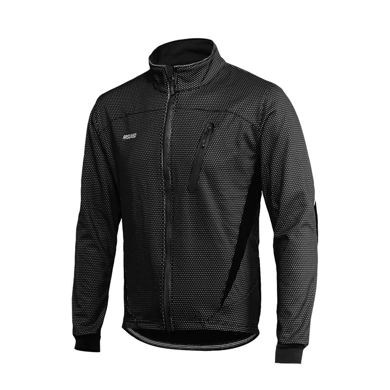 骑行服男自行车冬季防风单车外套抓绒保暖公路车夹克山地车装备