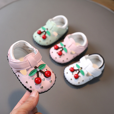 夏季小童透气软底新生儿不掉鞋