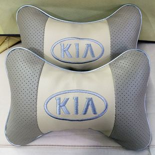 起亚K2KX3K4K5智跑赛拉图狮跑专用汽车头枕护颈枕座椅靠枕一对