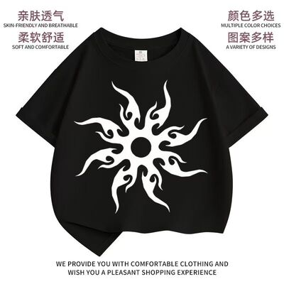 跨境新品forsaken周边Two-Time Plush 被遗忘游戏短袖T恤半袖上衣