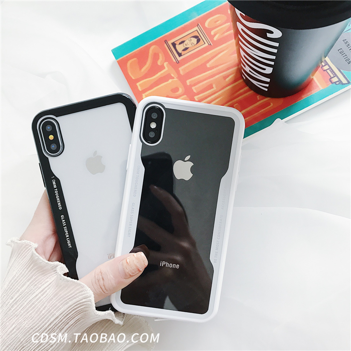 ÇéÂÂÍøºìºÚ°×ɫ͸Ã÷Èí¿ÇÆ»¹û6sÊÖ»ú¿ÇiPhone7plus/8/X³±ÅÆÄÐÅ®¿î
