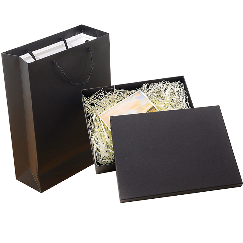 男生款天地盖装衣服围巾礼品盒子