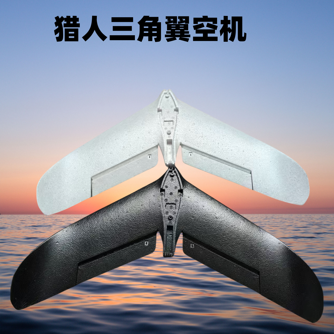 猎人三角翼空机身航模飞机模型