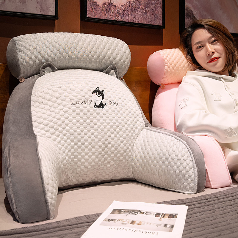 冰豆豆床头软包大靠背沙发靠垫枕头床上看书床靠护腰垫靠枕抱枕夏,居家布艺,床头靠垫,淘宝优惠券,粉丝福利购,淘宝优惠卷