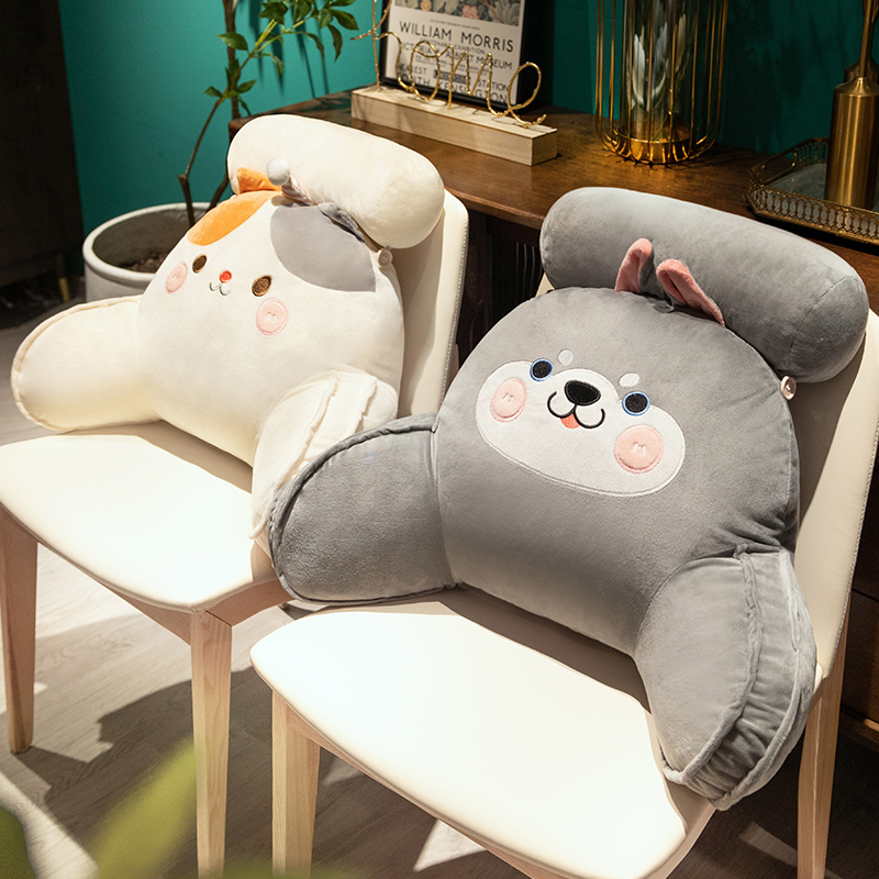 办公室座椅靠枕腰靠腰垫久坐靠垫