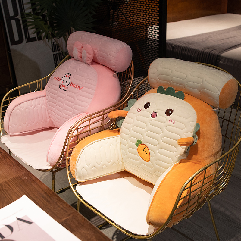 乳胶冰丝凉席床头靠垫软包护腰靠