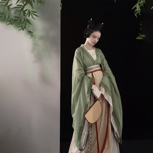 1比1汉服纸样魏晋风南北朝大袖襦