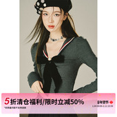 针织衫 百褶裙两件套裙 5折秒杀 学院风套装 STUDIO 限时清仓