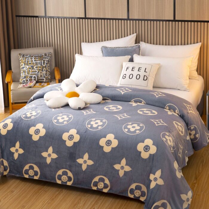 【1.5米*2米】毛毯法莱绒毛毯珊瑚绒毯子法兰绒空调毯四季通用