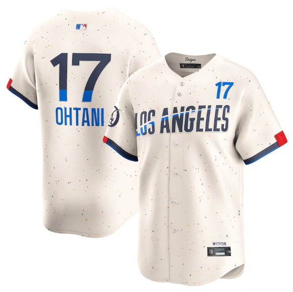 로스앤젤레스 다저스 다저스 야구 저지 NO. 17 OHTANI 오타니 쇼헤이 저지 자수