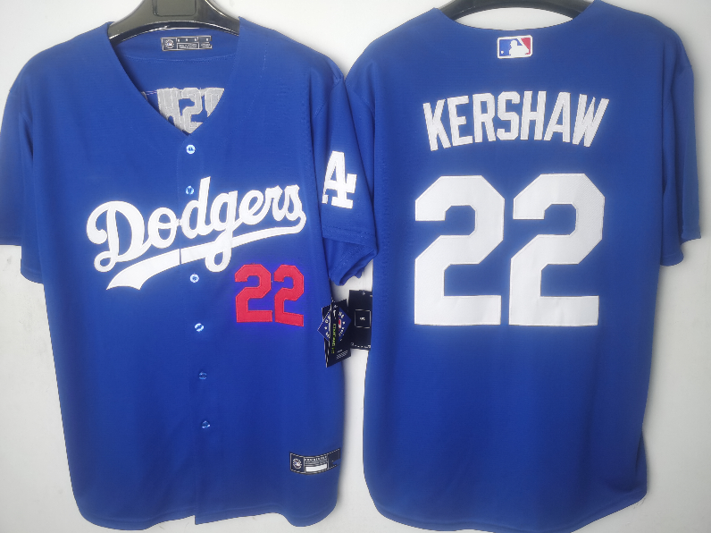 로스앤젤레스 다저스 NO. 22 KERSHAW NO. 17 OHTANI 야구 유니폼 LOS ANGELES DODGER