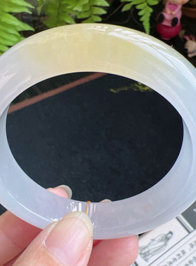 54圈口缅甸天然A货老坑种翡翠手镯玉镯子平洲直供098D0131