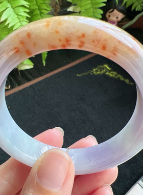 正圈53圈口缅甸天然A货老坑种翡翠手镯玉镯子平洲直供099D0128