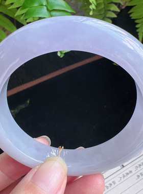 54圈口缅甸天然A货老坑种玉镯平洲翡翠手镯精选编号051D0314E