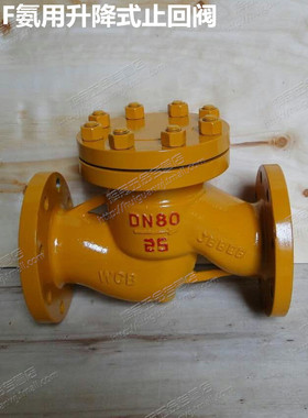 H41F/B/N-16/25/40氨用止回阀液化气天然气煤气油品法兰单向阀