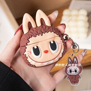 创意卡通拉布布AirPods4代可爱硅胶耳机套适用AirPods3代保护套AirPods1/2代保护壳AirPodsPro2代苹果耳机壳