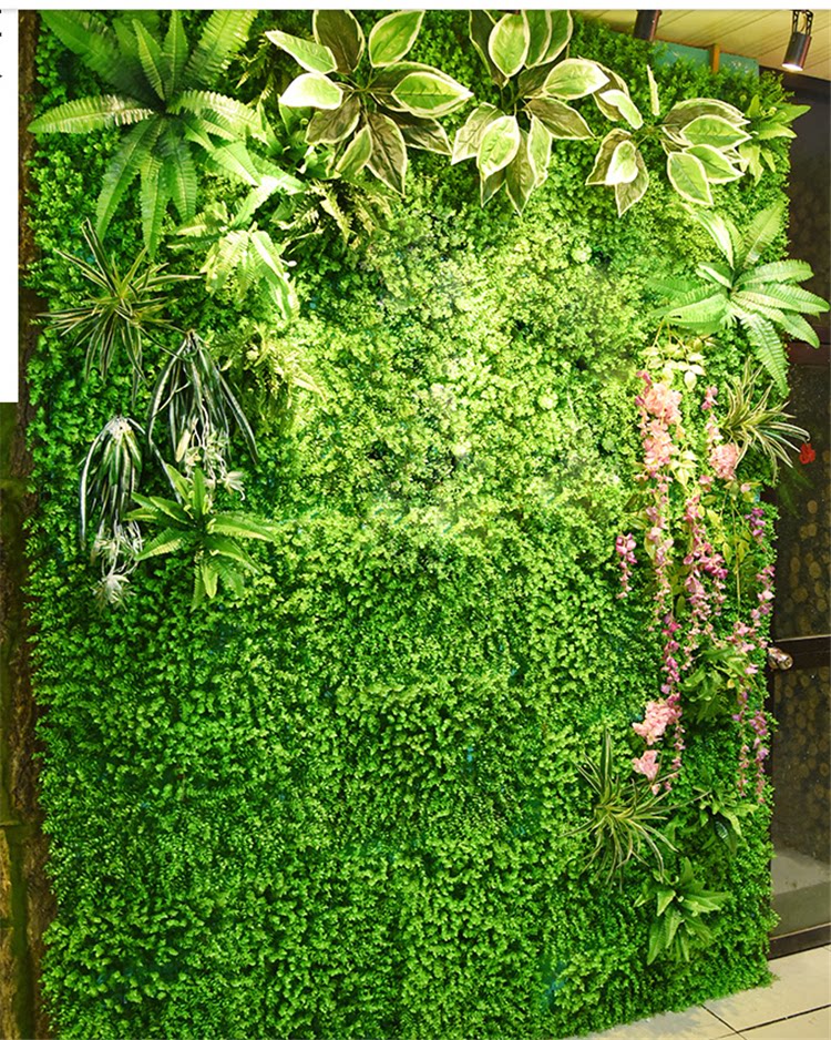 绿植墙仿真植物墙面装饰背景花墙客厅阳台假草皮人造绿植绿化