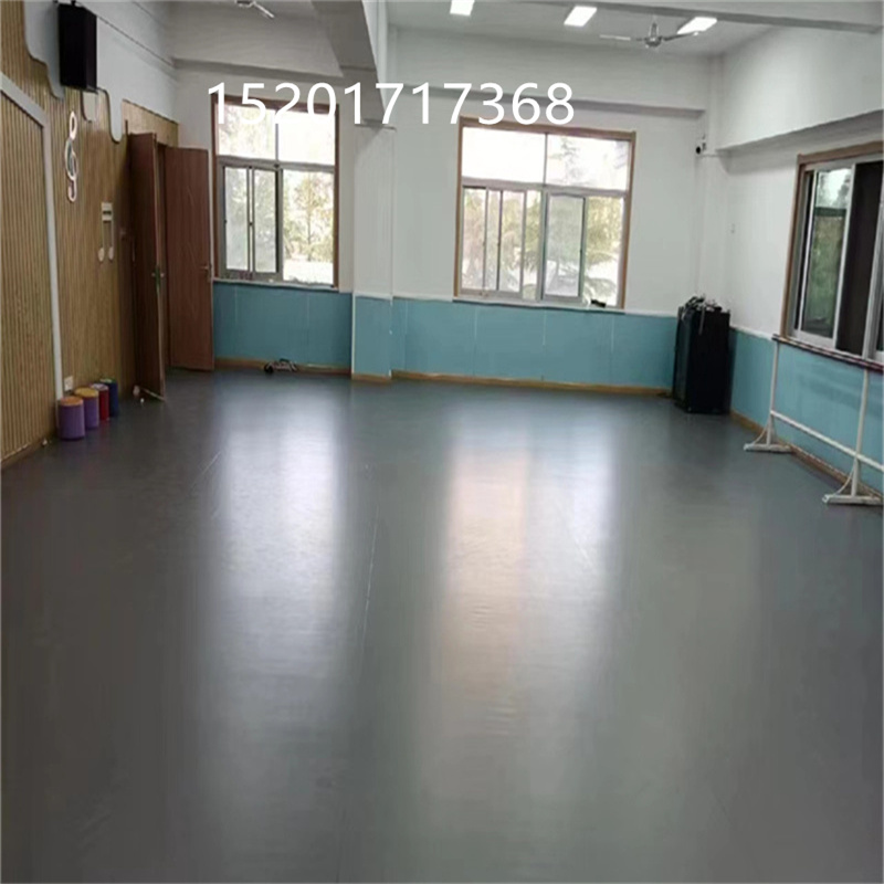 儿童pvc地板胶革舞蹈教室幼儿园T舞台家商用防滑耐磨加厚5mm地胶