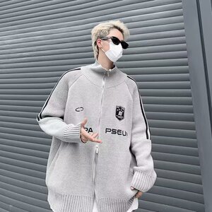MA513-P65针织机绣毛衣开衫加厚秋冬款翻领外套,卡其色水貂绒外套怎么搭配图片图片