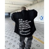MA423-P65美式复古做旧印花牛仔衣外套高级感痞帅工装衬衫夹克，男装夹克，星座1611A