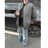 MA749-P87潮牌宽松棉服日系复古棒球服棉衣情侣休闲飞行服外套冬，男装棉衣，星座1611A
