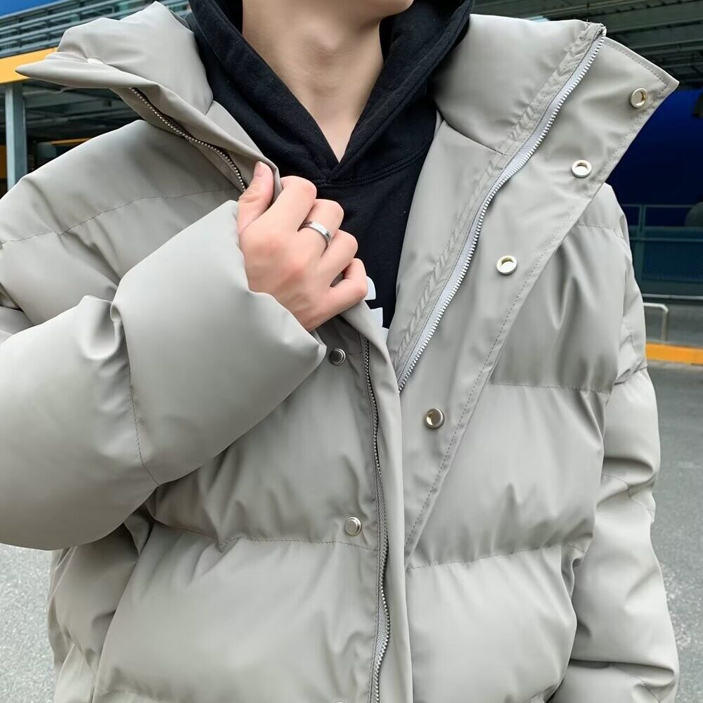 MA619-P88棉服外套男潮牌加厚保暖立领棉衣潮流休闲帅气面包服,男装棉衣,星座1611A