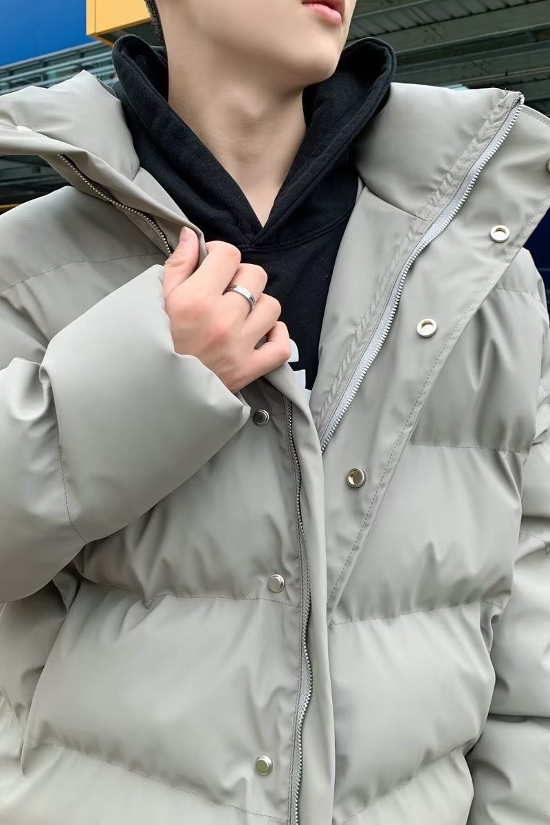 MA619-P88棉服外套男潮牌加厚保暖立领棉衣潮流休闲帅气面包服,男装棉衣,星座1611A
