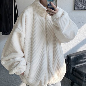 MA682-P65外套冬季加绒加厚棉衣潮牌帅气棉服韩版潮流ins港风棉袄图片
