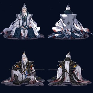 【解星辰】剑网3同人周边谢云流、李忘生九老洞版亚克力立牌透卡