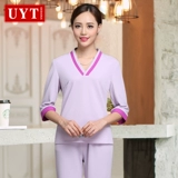 Осенний комбинезон, штаны, для салонов красоты