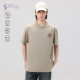 PKL 男日系 冰丝T恤男夏抗皱索罗娜宽松印花重磅休闲圆领百搭短袖
