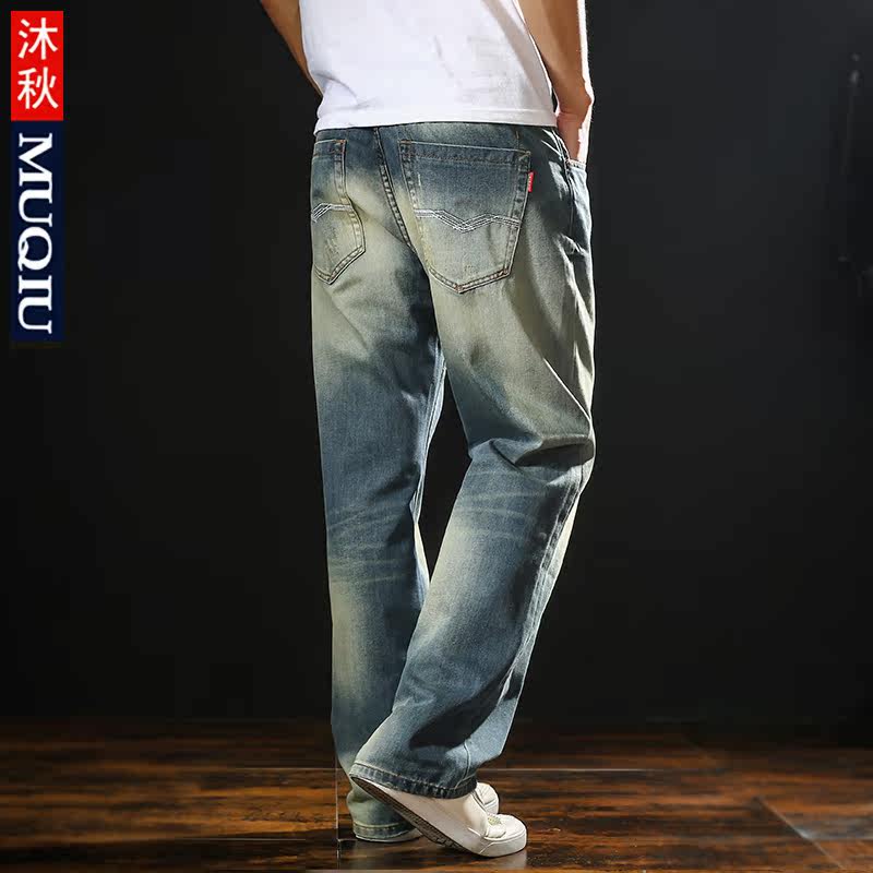 Jeans pour jeunesse droite en vrac en coton pour Quatre saisons - Ref 1478000 Image 3