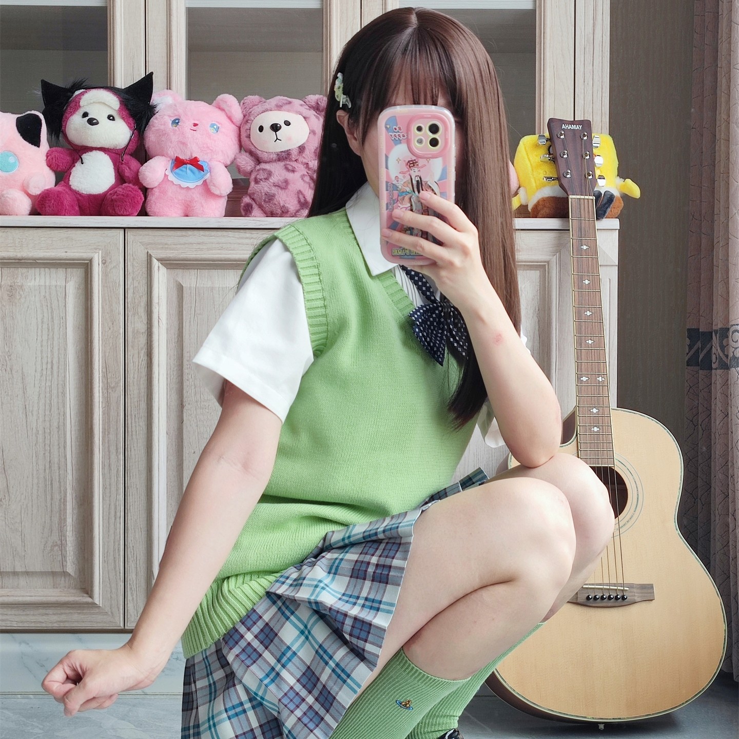 秋季新款毛衣新JK制服背心马甲纯棉韩版针织衫英伦学院风校服男女