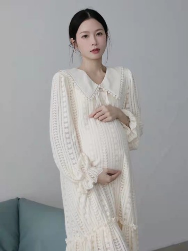 孕妇减龄温柔宽松连衣裙