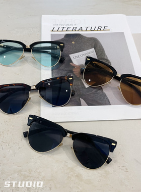 新款复古小众韩版墨镜防紫外线