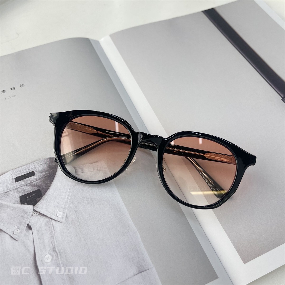 圆脸墨镜女百搭遮阳韩版配度数