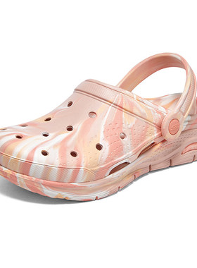 skechers斯凯奇女凉拖户外防滑洞洞鞋足弓支撑轻质凉鞋拖鞋111403